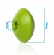 30 perles intercalaires en bois, couleur vert pomme 10mm perle rondelle 10 x 5mm