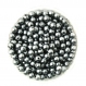 50 perles 6mm imitation brillant couleur gris creation bijoux, bracelet