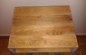 Petit meuble haut ou guéridon en bois de palettes recyclées