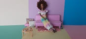 Robe collection simone pour poupée barbie
