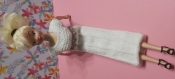Robe en laine collection simone pour poupée barbie 