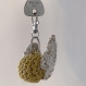 Porte clé crochet - vif d'or