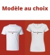 T shirt thème « amour » modèle au choix 