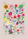 Affiche 50x70 - planche botanique 1 - fleurs du jardin