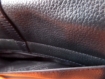 Vendu longchamp sac cuir vintage pochette bandoulière épaule cuir marine noir vintage refashion fait main made in france sac luxe  fr