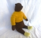 Peluche grand ours et son ours jouet