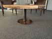 Table basse ronde bois 110cm, table basse rustique,  table 4 personnes, table basse touret, table à manger, table palette, table design