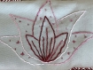 Coussin de relaxation - bouillotte sèche « fleur de lotus »