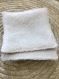Semainier de lingettes lavables démaquillantes et panière en tissu