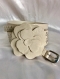 Chic ceinture magnolia,style boho,pour femme,modèle rare t95cm