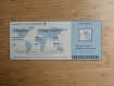 Carte à gratter billet d'avion personnalisable / carte d'embarquement / ticket d'embarquement / bon pour / cadeau surprise / voyage surprise