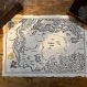 Map of alagaesia, eragon, map,christopher paolini, eldest, brisingr, inheritance, alagaesia map, map of alagaësia 100% coton artisanal a3