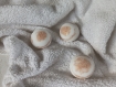 Lot de 3 boules de bain parfumées à fleur de coton