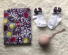 Kit bébé blanc/violet/rose/jaune