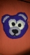 Porte-monnaie ours violet