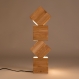 Danquen // lampe design en bois à poser