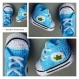 Modèle chaussettes bottines  au crochet pour bébé .pattern,tutoriels en anglais ,français format pdf