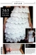Modèle robe pour femme au crochet dentelle coton blanc schéma et diagramme international en photo format pdf (sans explication écrite)