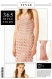 Modèle robe chic  pour femme au crochet schéma et diagramme international en photo format pdf sans explication écrite
