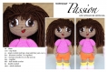Amigurumi modèle petite poupée au crochet pattern tutoriels anglaise +légende anglaise -français ,format pdf