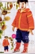 Modèle chic veste -gilet avec capuche pour petit garçon .pattern,titulaire en anglais format pdf