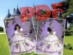 .modeles robe et accessoires mariage pour   poupée  barbie pattern  anglaise en format pdf +légende anglaise /française
