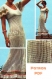 Vintage modèle chic longue robe dentelles coton blanc au crochet , pour femme.patron -tutoriels en français format pdf