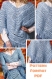 Modèle poncho   chic au crochet pour femme.pattern crochet anglais,pdf anglais + symbole légende anglaise française