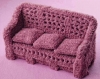 Vintage ans 80.modèle chic canapé,petite meubles pour poupée barbie..patterns,tutoriel fabrication en anglais format pdf