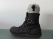 Boot cuffs, guetres, grises perles fantaisies boutons