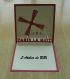 Carte kirigami moulin rouge