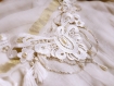 Collier ras de cou en dentelle blanche style vintage romantique mariée/cérémonie