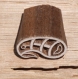Tampon batik indien en bois sculpté à la main, pochoir, planche à imprimer - btm36