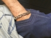 Bracelet homme style rails 