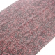 Foulard & perles ref. 047 - noir et rouge