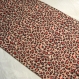 Foulard & perles ref.129 - motif léopard