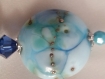 Boucles d'oreilles en perles de verre artisanales 