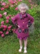 Veste laine bouillie rose - fille - 8 ans 