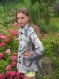 Veste laine grise - fille - 10 ans 