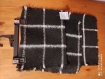 Echarpe laine noire