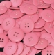 B69h3r /  mercerie boutons plastique rose 20mm vendu à l'unité