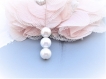 Perle blanche nacré perle de culture grade a 8 mm x 18 perles 