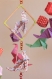 Mobile bebe bois suspension chambre enfant bébé en origami animaux otarie
