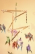 Mobile bebe bois suspension chambre enfant bébé en origami animaux dromadaire