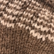 Bonnet homme laine tricoté main réf 2855