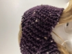 Bandeau laine tricoté main réf 2191