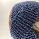 Bandeau laine tricoté main réf 2197