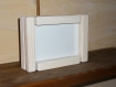 Kit cadre photo modulable 10x15 bois blanc
