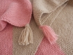 Couverture bébé au tricot