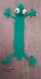 Marque pages gecko au crochet